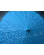 Zen Sonnenschirm aus Papier uni blau, ø 85cm