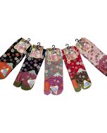 japanische Tabi Socken Fuji Sakura aus Baumwolle Gr. 34 - 40