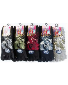 5 Zehensocken Drachen 