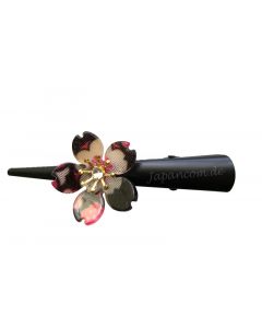 Haarclip Sakura-schwarz