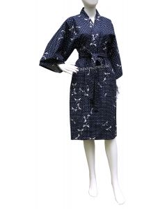 Happi Kimono Tombo blau