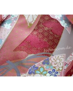 Japanischer Damen Kimono Ribbon pink