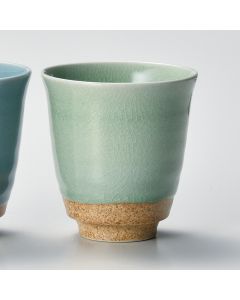 Teebecher Celadon Wakakusa grün